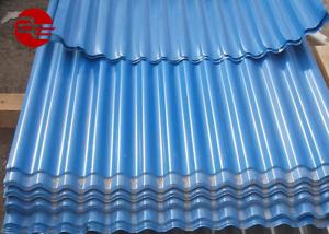 China 4*8 Colour Coated Roofing Sheets For Decorative Corrugated Metal Wall Panels wholesale