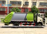FAW brand 4*2 14m3 Rear Loader Compressed Garbage Truck