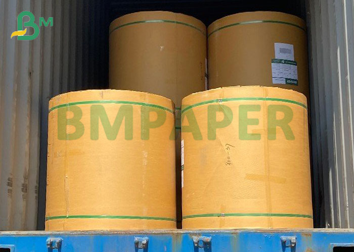 Food Grade 230g + 15gPE Laminated Bleached White Cardboard For Cup Stock Paper