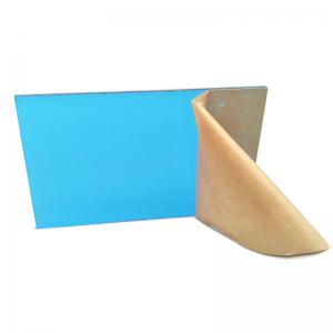 China Blue 1220*2440mm Translucent Clear Anti UV Acrylic Sheet Signage Material wholesale