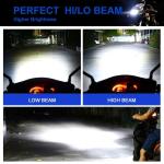 P15D H6M H4 Motorcycle Headlight 1200LM Brightest Motorcycle Headlight