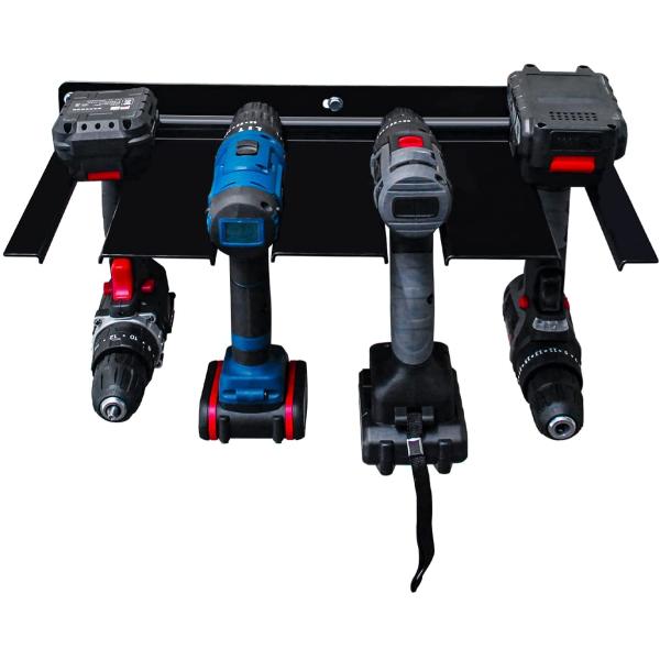 Functional Power Tool Organizer Storage Holders Racks with Customized Instruction