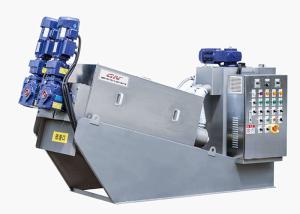China 50TPH Sludge Dewatering Unit , Automatic Sewage Treatment Equipment wholesale