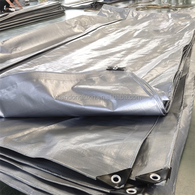 PE Tarpaulin Trucking Covering Tarpaulin Roll for Outdoor Protection Lightweight