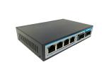 Gigabit Fiber Optic Switch 10 / 100 / 1000M Dual Fiber Automatic MAC Address