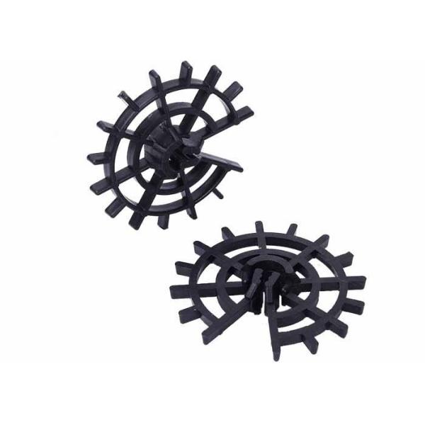 Concrete Construction Plastic Wheel Spacer Plastic Rebar Support Protective Layer Spacer