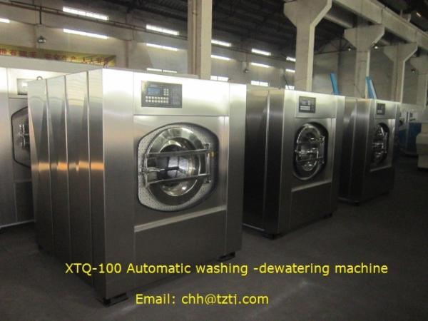 Hotel laundry machine 100kg Fully automatic laundry machine Stainless steel