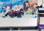 1080*1440dpi 2.5m Height 6m Length Wall Inkjet Printer