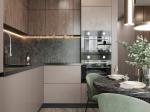 Lacquer Kitchen Cabinets High-end Quality Kitchen Furniture Customized Size