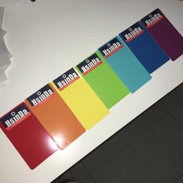 Red Epoxy Polyester Powder Coating , Electrostatic Spray Thermoset Powder Coating