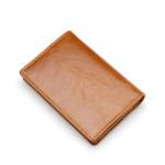 Custom England Style RFID ID Credit Business Cardholder Leather Credit Card