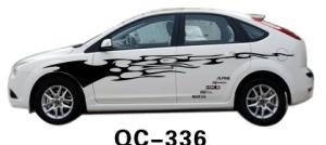 China PVC Water Proof Decorative Custom Car Body Sticker QC-236K wholesale