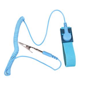 China Nylon Anti Static ESD Wrist Strap Protection Band Various Color For Cleanroom wholesale