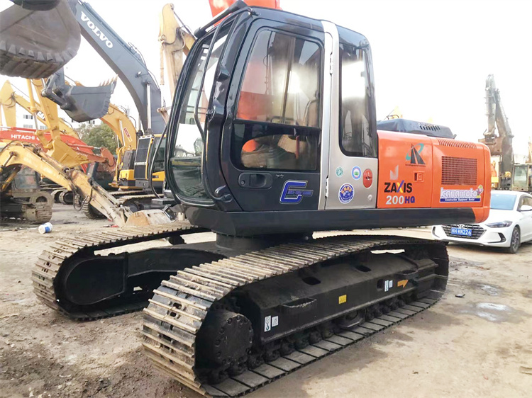Hitachi ZX200-3G Used Crawler Excavator 20 Ton Imported Original Earthmoving Machinery