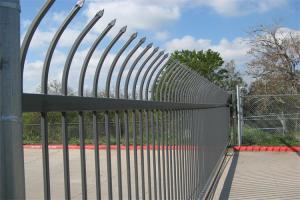 China Durable Metal Steel Residential Border Garden Security 6ft Angle Iron Europe Palisade Fence And Gate wholesale