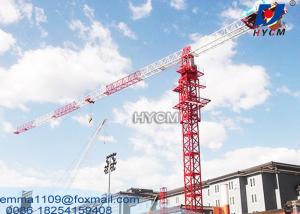 China PT6515 65M Jib Flat Tower Crane could equipt Anti-collision system for big Building Construction Site wholesale