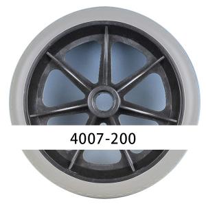 China PVC Replacement Wheelchair Caster Wheels For Manual Wheelchair Parts wholesale