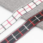Oeko-Tex 100 3.6cm Floral Embroidered Ribbon