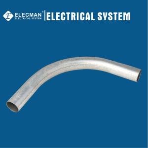 China Carbon Steel EMT Electrical Conduit 90 Degree Elbow Galvanized Steel 20mm UL797 wholesale