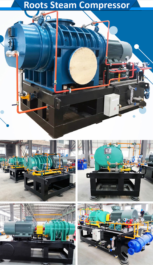 98kpa Sewage Treatment Plant Roots Air Blower