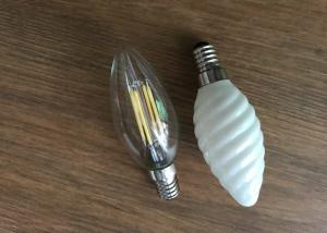 China C35 Shape E12 Led Filament Bulb Ac 120v 4w 2700k With Clear Glass Cover wholesale