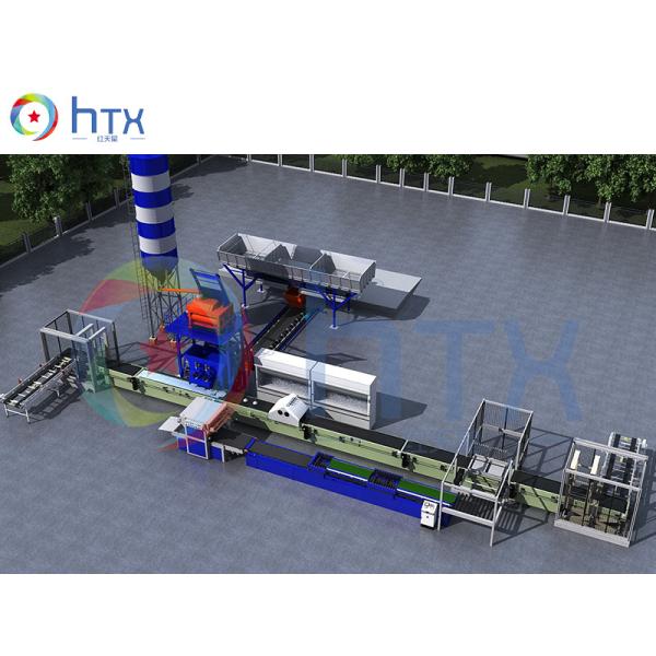 Automatic Concrete Road Edge Stone Feeding Production Line