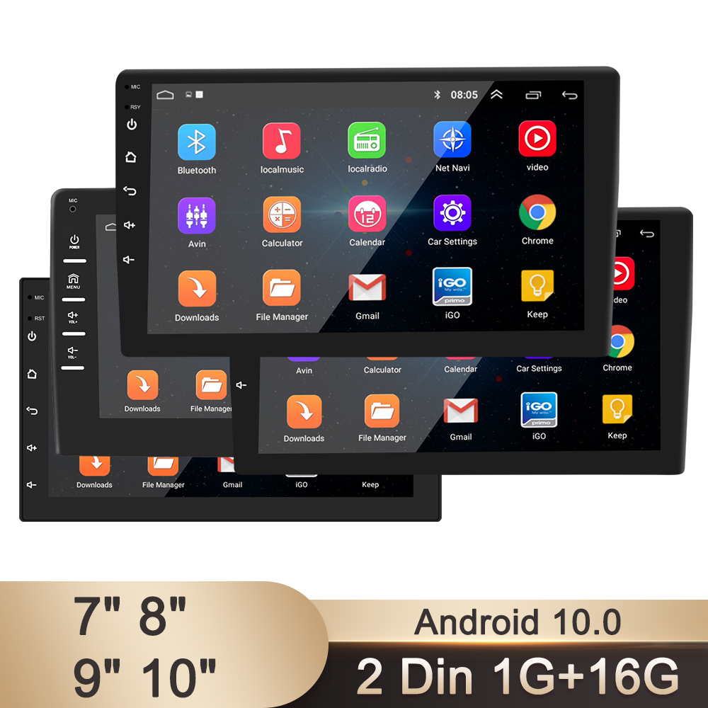 2 DIN Car Radio Android 11.0 GPS Navi for Apple Carplay Android Auto Other Combination