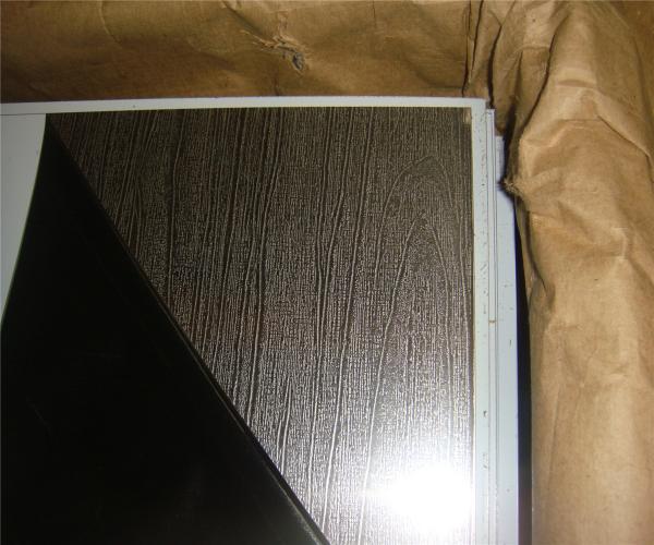High quality construction material embossed gold 1.2mm stainless steel sheet
