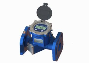 China DN50 Cast Iron / CI Bi - Directional Ultrasonic Water Meter For Instantaneous Flow wholesale