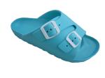 Easy Clean Adjustable Double Buckle Band Slide Sandals
