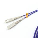 KEXINT SC LC Duplex Fiber Optic Patch Cord MM OM2 Purple Color 50/125 2.0mm 3m