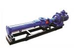 Petroleum Drilling Oil Rig Equipment Slurry Feeding Screw Pump High Suction