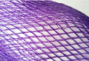 China Durable Mesh Netting Bags PE Tubular Knitted Nets Environment Friendly Finish wholesale