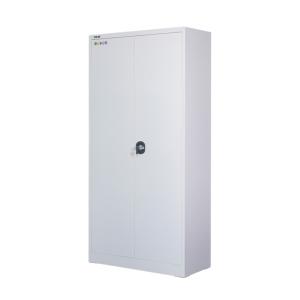 China Knock Down Metal Wardrobe Closets Steel Locker With Two Doors And Cyber Lock wholesale