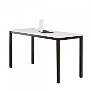 China Metal Steel Home Office Single Wooden Computer Table White W1800 D800 H750MM on sale