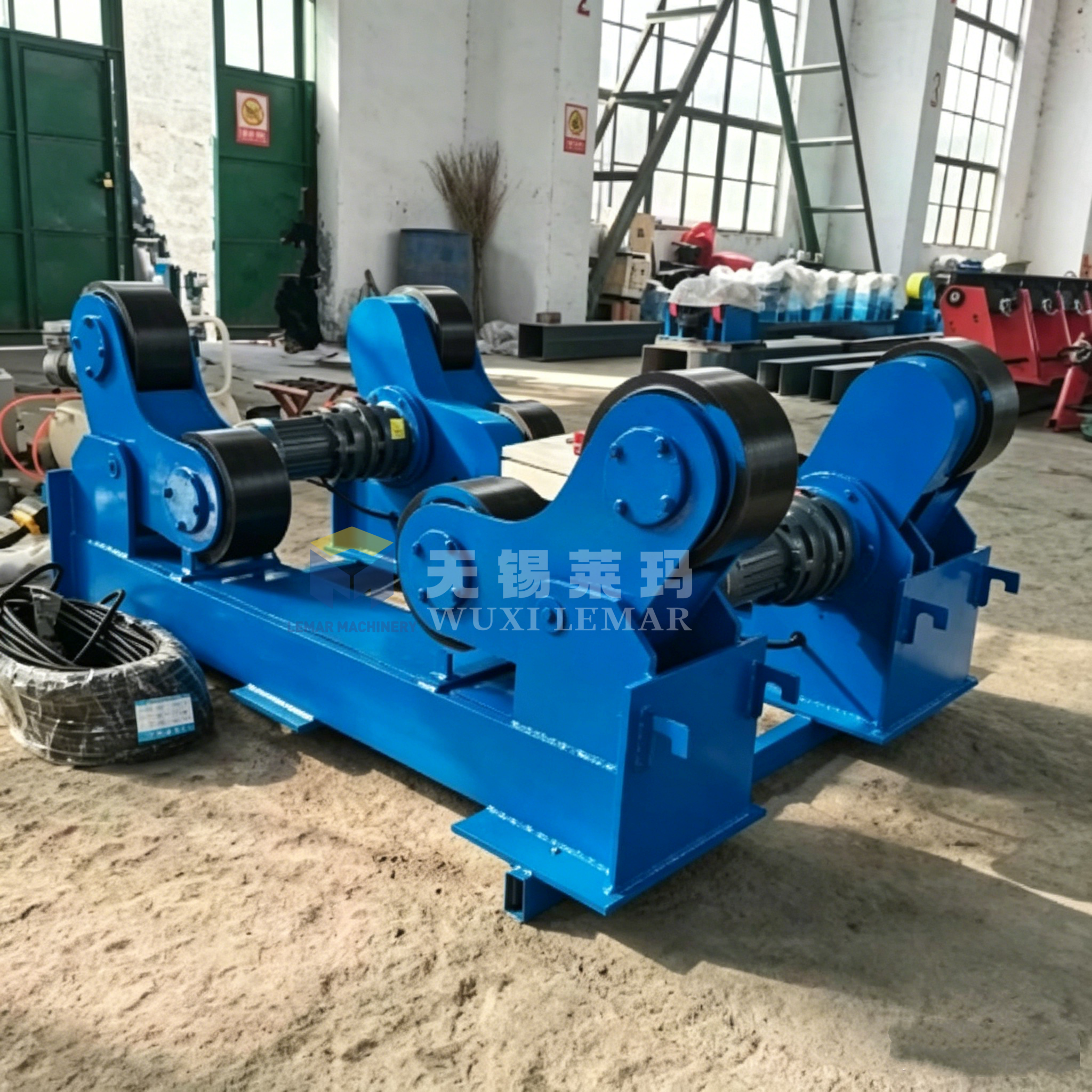 40 Ton Automatic Self‑Align Welding Rotator Pipe Cylinder Welding Equipment
