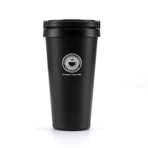 China Popular 450ml Stainless Steel Vacuum Straight Coffee Tumbler Travel Portable Mugs wholesale