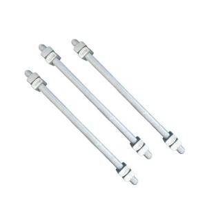 China 5/8*14 Inch Double Head Bolt Hot Dip Galvanized Double End Rods Threaded Fasteners wholesale