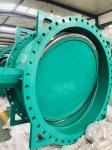 Double eccentric flanged butterfly valves