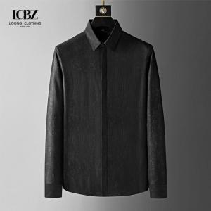 China Custom Printing Office Plain Dyed Long Sleeve T Shirt Men 100% Cotton with Anti-Shrink wholesale