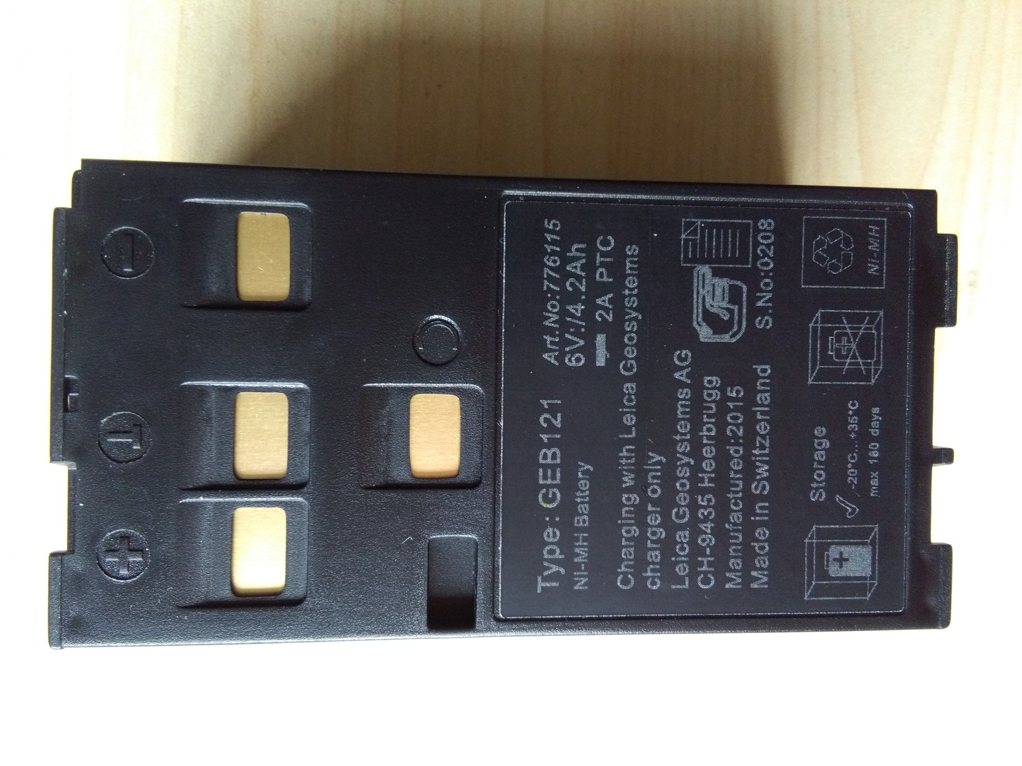 Battery GEB121 for Leica Total Station