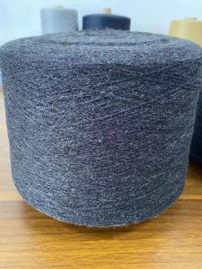 China Black 19s/2 14% Stainless Steel Fiber With 86% Acrylic Fiber Blended Touch Screen Conductive Yarn wholesale