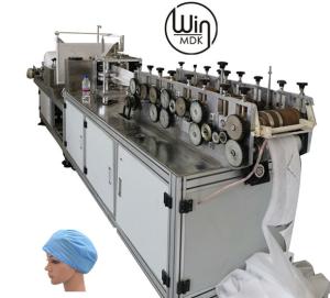 China Disposable Doctor Cap Making Machine , 4200W Head Cap Making Machine wholesale
