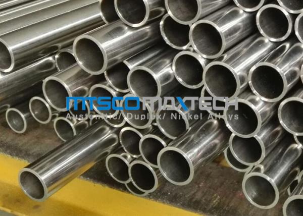TP347 And DIN1.4550 Sanitary Tubing Dual Standard , Polished Stainless Steel