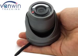 China Black 12V Security Car Dome Camera / Front View Car Reverse Camera wholesale