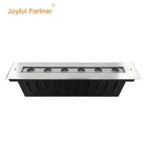 China Warm White LED Underground Light SUS 316 6W 12W Garden Recessed Linear Lighting wholesale