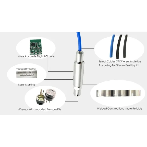 BH93420-IT Hengtong Solder Level Probe Level Transmitter Pressure Sensor