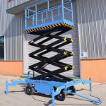 500kg Load Capacity 11m 12m Lift Height Aerial Work Platform Lift