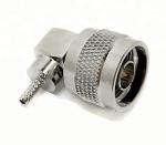 Elbow N Type Connector LMR100 Coaxial Cable Right Angle Aerial adaptor RF Radio