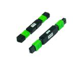 Male To Female Single Mode Fiber Attenuator Plastic Material MPO / MTP For 12